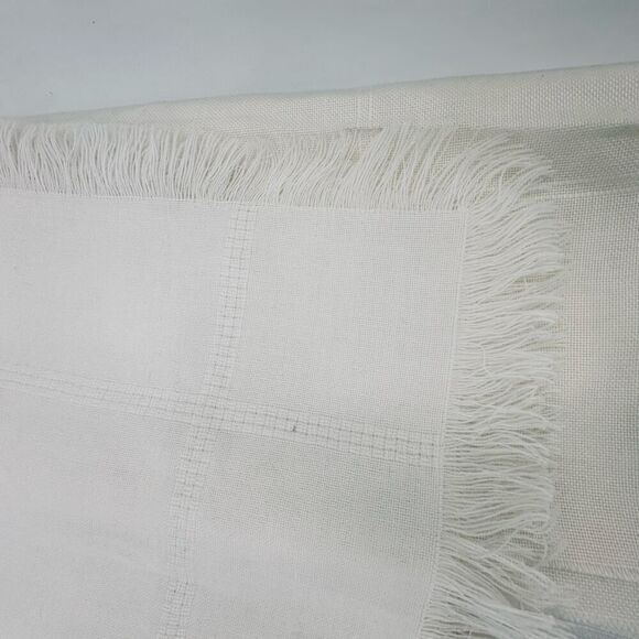 Lot of Blank Tablecloths for Cross Stitch Embroidery Needlepoint Cream Polyester - Picture 7 of 9